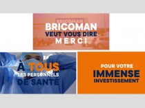 Découvrez comment Bricoman remercie les soignants 