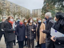 A Bagneux, Emmanuelle Wargon se lance sur le front ...