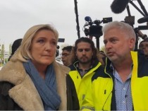 Marine Le Pen à la conquête d'électeurs du BTP
