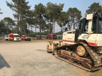 En Gironde, des engins et des chauffeurs ...