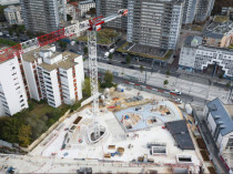Une gare prête à se fondre dans le paysage d'un ...