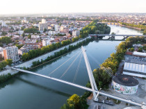 La passerelle Robert-Poujade, défi d'ingénierie ...