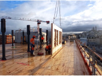 Aux portes de Paris, le bois en structure joue ...
