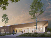 Un centre aquatique pr&ecirc;t &agrave; sortir de terre, &agrave; ...