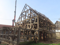 En Alsace, une maison du XVII&egrave;me si&egrave;cle ...