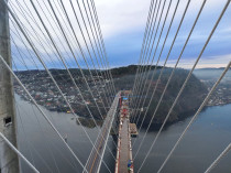 En Norv&egrave;ge, un chantier autoroutier spectaculaire ...