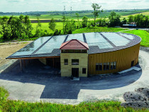 Dans l'Allier, la construction d'un chai viticole ...