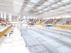 Piscine olympique &agrave; Aubervilliers : Chaix et ...