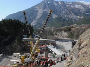 Immersion au c&oelig;ur du chantier du Pont de ...