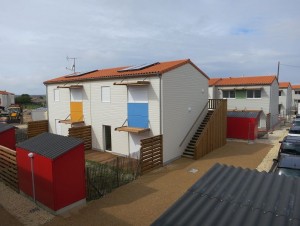 Couleurs et bois pour des logements BBC près de ...