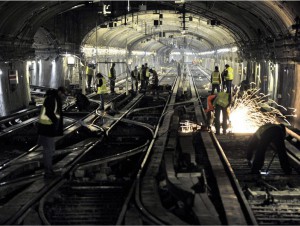 Ouvriers du m&eacute;tro parisien en gr&egrave;ve : Vinci ...