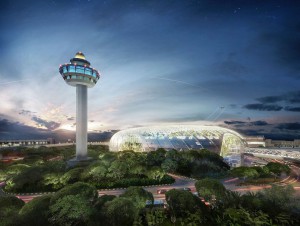 L'aéroport-jardin Changi, joyau de Singapour