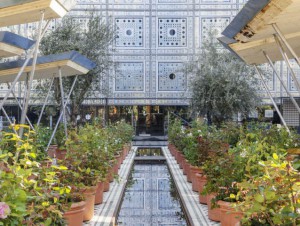 Un jardin oriental &eacute;ph&eacute;m&egrave;re &agrave; l'Institut du ...