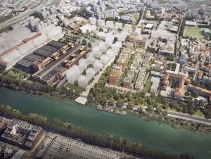 Les travaux ont commencé sur le secteur E du Village olympique 