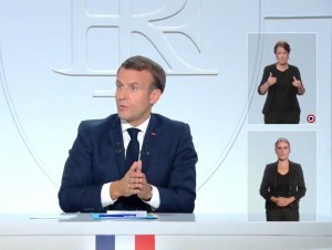 Couvre-feu à Paris et dans 8 métropoles : Le travail va continuer, assure E.Macron