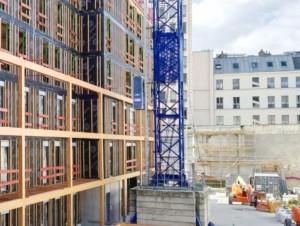 Dans le 19e arrondissement de Paris, des logements en bois prennent racine