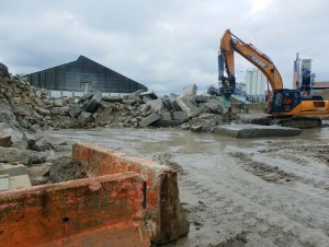 Le parcours d'un granulat recyclé dans le port de Gennevilliers