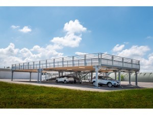 Park&Play, un parking modulaire qui se veut éco-responsable