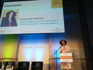 Le label RE2020 ne sera pas une sur-RE2020, E. Wargon, ministre du Logement