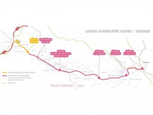 La future A69 entre Castres et Toulouse dans les mains de NGE