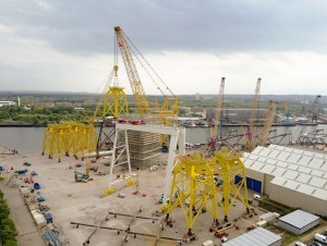 Eolien en mer : Eiffage participe à la réalisation de deux nouveaux chantiers outre-Manche