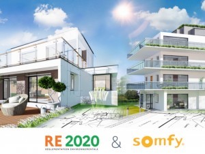 Somfy accompagne les professionnels dans la mise en place de la RE2020