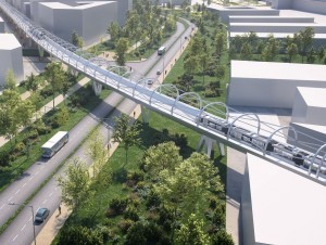 NGE prend les commandes de la construction de la section aérienne de la ligne 17