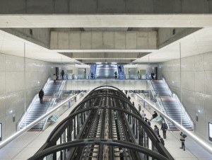 Architecture : Quatre nouvelles stations de métro épurées pour la ligne 14 