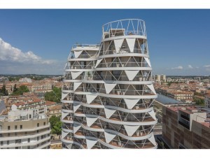 La tour Higher Roch, nouveau repère dans le ciel de Montpellier