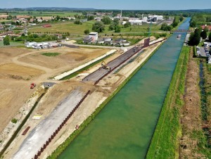 Canal Seine-Nord Europe : un premier quai se profile