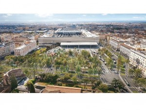 TVK et IT's architects redessinnent les alentours de la gare Roma Termini