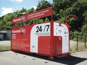 Hammel Go store, une boutique autonome et intelligente