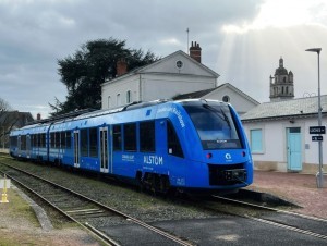 Le premier train à hydrogène en France testé en Touraine