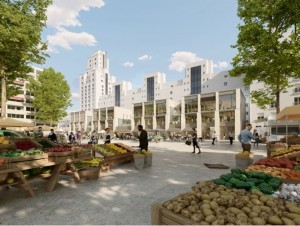 Avec son food court, le projet Contreforts Gratte-Ciel veut régaler les Villeurbannais