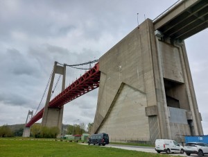 Le pont de Tancarville reprend des forces