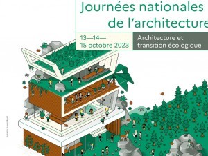 Les Journées nationales de l'architecture reviennent du 13 au 15 octobre 2023