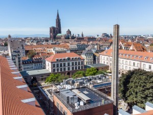 A Strasbourg, Soprema Entreprises s'installe en terrasse 