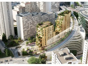 La Défense accueillera la première tour 100% modulaire bois de France