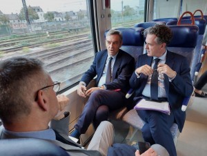 A Tours, Christophe Béchu en avocat d'un futur RER métropolitain prêt à naître