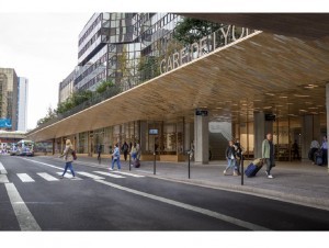 La Gare de Lyon se dote d'une nouvelle façade sur rue côté Bercy