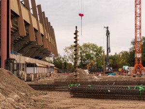 Réemploi de pièces d'avions, biosourcé : rénovation inédite pour le stade de Strasbourg 