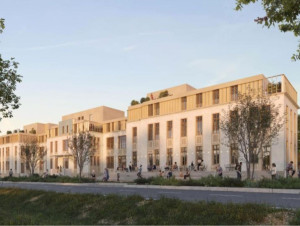 Près de Lyon, un bâtiment militaire de 1936 ...