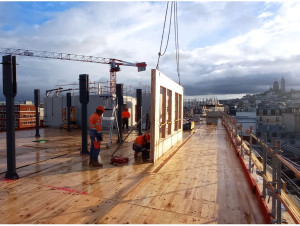Aux portes de Paris, le bois en structure joue ...