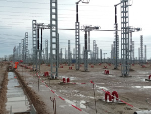 Dans le Nord, le chantier du poste &eacute;lectrique ...