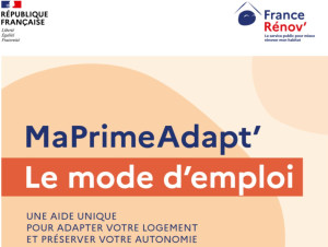 MaPrimeAdapt' : le mode d'emploi 2026 a &eacute;t&eacute; publi&eacute;