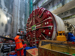 Le Grand Paris express accueille son 34e tunnelier