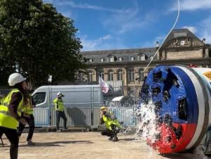 Au coeur du chantier : le micro-tunnelier Estelle ...