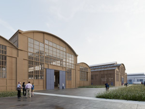 &Agrave; Nantes, une friche industrielle, point de ...