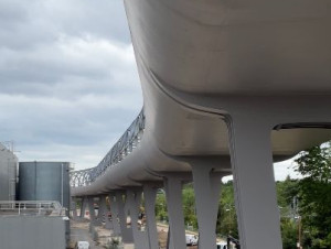 Au c&oelig;ur du chantier : un viaduc du Grand ...