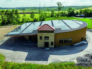 Dans l'Allier, la construction d'un chai viticole ...